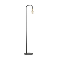 Lampa Podłogowa Stojąca RETRO Czarna Patyna Styl Retro E27 3024 TK Lighting