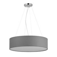 Lampa Sufitowa Wisząca RONDO GRAPHITE Biało-Szara Minimalistyczna 4xE27 4241 TK Lighting
