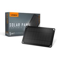 Przenośna Ładowarka Solarna Kabel USB 3w1 100cm 5W IP68 VIDEX