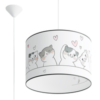 Lampa Sufitowa Wisząca Zwis E27 Żyrandol Owalna Wielokolorowa Nowoczesna Cat Sollux