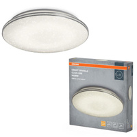 Plafon LED Lampa Sufitowa Natynkowa 24W 2000lm 3000K Ciepła 120° Biała Ściemnialna Orbis Sparkle Osram