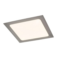 Plafon LED Lampa Sufitowa Oprawa Ścienna Podtynkowa 18W 1400lm 3000K Chrom Industrialny Lois 5583 Rabalux