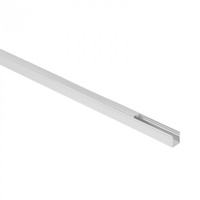 Profil Aluminiowy LED Natynkowy Anodowany 2m z Kloszem Mroźnym do Taśm LED + Zaślepki seria NW Ecolight