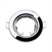 Oprawa Sufitowa Podtynkowa Oczko GU10 Okrągła Chrom VT-778 V-TAC