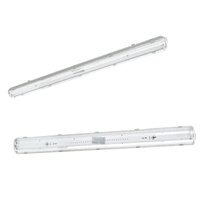 Oprawa Lampa Hermetyczna LED Świetlówkowa G13 IP65 Szara Hermic Kobi