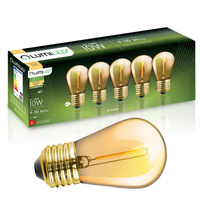 5-PAK Żarówka LED E27 ST14 1,3W = 10W 2200K Ciepła 110lm Filament do Girlandy LUMILED