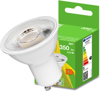 Żarówka LED GU10 4,5W = 35W 350lm 2700K Ciepła 120° BELLALUX