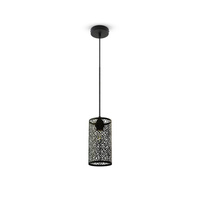 Lampa Wisząca Oprawa E27 Siatka Czarny mat VT-7131 V-TAC