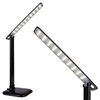 Lampka biurkowa szkolna Jowi Y1096 czarna ciepła 9W GOLDLUX (Polux) lampka na biurko