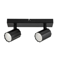 Lampa Sufitowa SPOT Reflektor 2x GU10 Czarny Nowoczesny Rogelio Rabalux