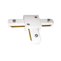 Łącznik Potrójny 1-fazowy Lampy TRACK LIGHT Biały Typ T Milagro