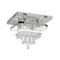 Lampa Sufitowa LED Podsufitowa 36W 2430lm 4000K Ściemnialna Chrom Klasyczny Pallas Rabalux