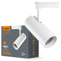 Reflektor Spot Szynowy Lampa LED 30W 4000K 2400lm 90CRI 36° Regulowany Biały Videx