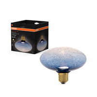 Żarówka LED E27 Mroźna 3.5W 300lm 2700K Ciepła Dekoracyjna Płaska Niebieska Osram