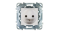Unica Plus Gniazdo pojedyncze biel polarna z/u 16A IP20 MGU50.039.18Z