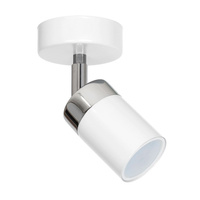 Kinkiet JOKER BIAŁY 1xGU10 lampa ścienna sufitowa reflektor MILAGRO Metal