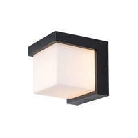Lampa Ogrodowa Zewnętrzna Kinkiet Elewacyjny LED 10W 500lm 3000K IP54 Czarny Nowoczesny Andelle Rabalux