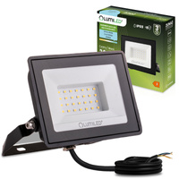 Naświetlacz LED ZUNA2 30W 2700lm 6500K IP65 Czarny LUMILED