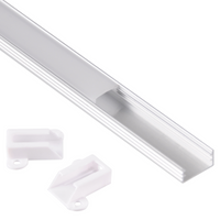 Profil Aluminiowy Osłona do Taśm Pasków LED Srebrna Sanico Goldlux