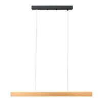 Lampa LED Wisząca Sufitowa Liniowa 24W 2150lm 4000K Neutralna 90cm 110° Czarna Brązowa IP20 Presto Masterled