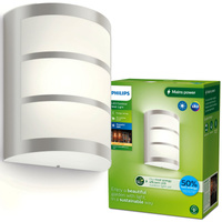 Kinkiet Ogrodowy Lampa Elewacyjna Zewnętrzna LED 3.8W 800lm 2700K z Czujnikiem Ruchu i Zmierzchu Python Ultra Efficient Philips