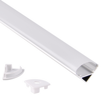 Profil Aluminiowy Osłona do Taśm Pasków LED Srebrna Sanico Goldlux