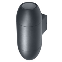 Lampa Ogrodowa Zewnętrzna Kinkiet Elewacyjny LED GU10 IP44 Szary Endura Ledvance