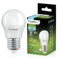 Żarówka LED E27 Kulka P45 5W = 40W 470lm 6500K Zimna 180° LUMILED