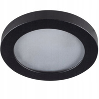 Oprawa Sufitowa Podtynkowa Wpuszczana Gx5,3/GU10 Pierścien Czarny FLINI IP44 DSO-W KANLUX