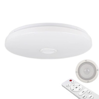 PLAFON LED 49cm lampa sufitowa okrągła RGBW 3000K-6500K + pilot Głośnik BLUETOOTH