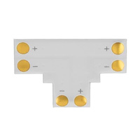 Złączka kątowa do taśm LED PCB TYP T 2-PIN 8mm