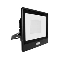 Naświetlacz LED 50W 4000lm 3000K IP65 Czarny z mufą, czujnikiem ruchu i funkcją CUT-OFF Samsung Chip VT-158S-B V-TAC