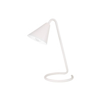 Lampa Stołowa Biurkowa Nocna E14 Biały Industrialny Monty Rabalux