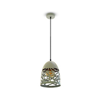 Lampa Wisząca Oprawa E27 Szary klosz matowy VT-7200 V-TAC