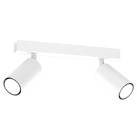 Lampa Sufitowa HUDSON Biała 2xGU10 Milagro