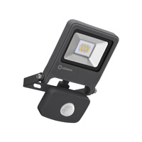 Naświetlacz LED Reflektor Zewnętrzny Lampa 10W 800lm 3000K IP44 Szary Z Czujnikiem Ruchu i Zmierzchu Endura Ledvance