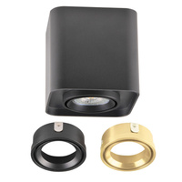 Oprawa Natynkowa Punktowa Spot GU10 Czarna Złota XENO Sanico Goldlux