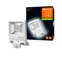 Naświetlacz LED Reflektor Zewnętrzny Lampa 50W 4500lm 3000K IP44 Biały Z Czujnikiem Ruchu i Zmierzchu Endura Ledvance
