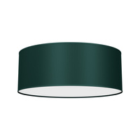 Plafon LED Lampa Sufitowa VERDE Zielona 2xE27 Ø40cm Milagro