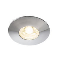 Oprawa Podtynkowa Lampa Punktowa Spot LED 4W 350lm 3000K Chrom IP44 Nowoczesny Randy 1072 Rabalux