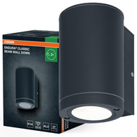 Kinkiet Ogrodowy Lampa Elewacyjna Zewnętrzna GU10 Szary IP44 Endura Osram