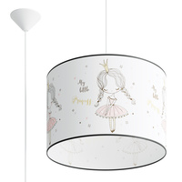 Lampa Sufitowa Wisząca Zwis E27 Żyrandol Owalna Wielokolorowa Nowoczesna Princess Sollux