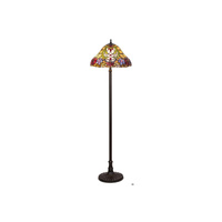Lampa Stojąca Podłogowa 2x E27 160cm Brązowa Klasyczna Mirella 8088 Rabalux