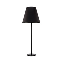 Lampa Podłogowa Stojąca 3x E27 Czarna Nowoczesna 9736 MOSS Nowodvorski