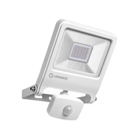 Naświetlacz LED Reflektor Zewnętrzny Lampa 30W 2700lm 3000K IP44 Biały Z Czujnikiem Ruchu i Zmierzchu Endura Ledvance