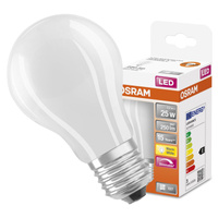 Żarówka LED A60 E27 2.2W = 25W 250lm 2700K Ciepła 300° Ściemnialna Retrofit Filament CLASSIC Osram