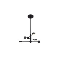 Lampa Wisząca Sufitowa LED 30W 3200lm 4000K Czarny Minimalistyczny Solomon Rabalux