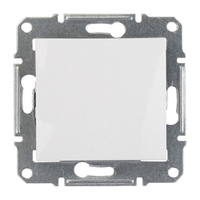 Włącznik Światła Pojedynczy Jednobiegunowy bez Ramki Podtynkowy SCHNEIDER ASFORA