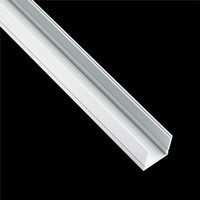 Profil Natynkowy Aluminiowy Anodowany do taśm LED KM38 Srebrny Nawierzchniowy 2m