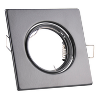 Oprawa sufitowa RUCHOMA OPIN GOLDLUX (Polux) KWADRAT STAL CZARNY